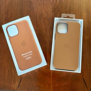 BNWOT Leather iPhone 12 Mini Case